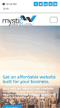 Mobile Screenshot of mysticwebsolution.com
